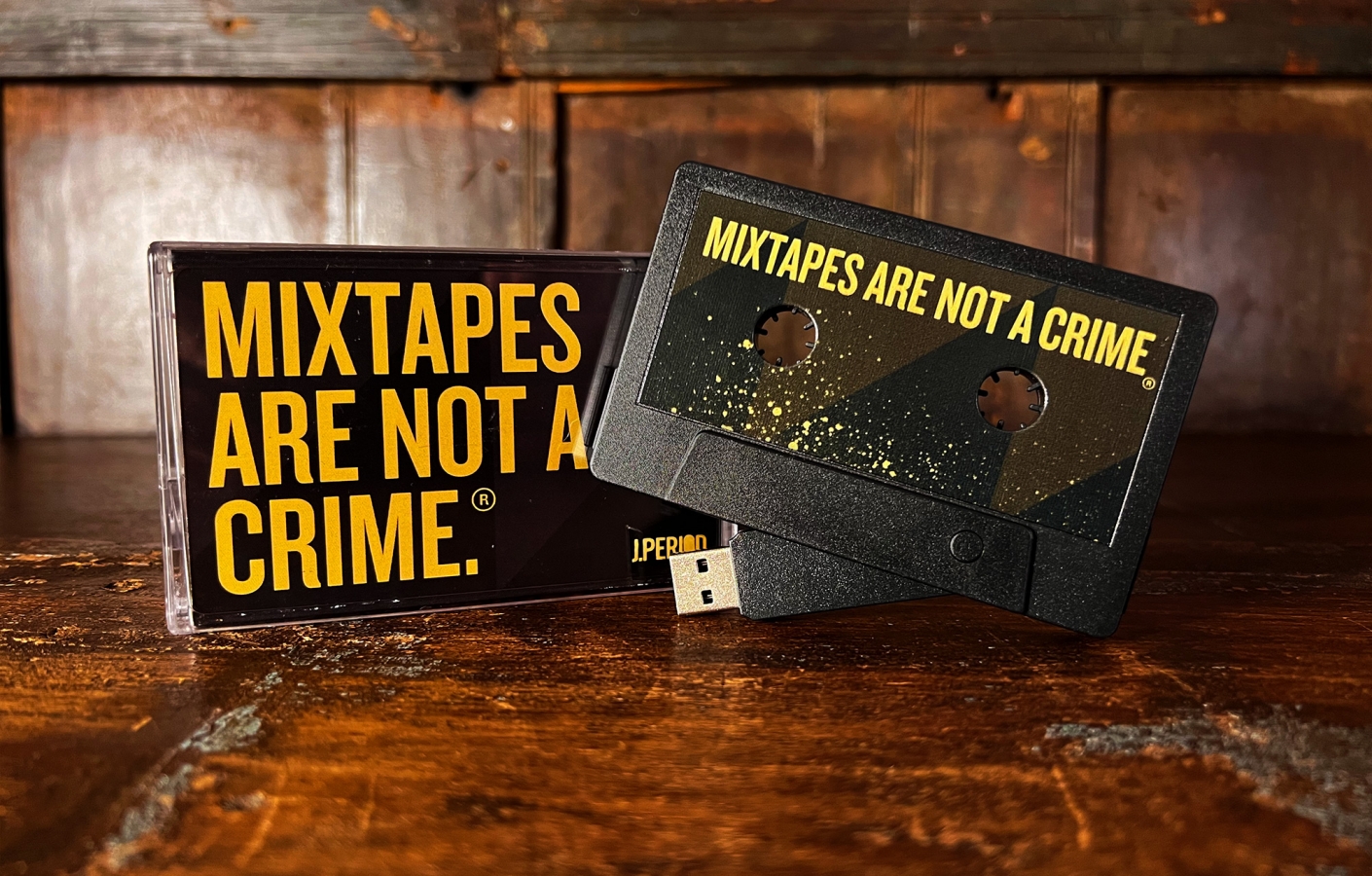 “Mixtapes Are Not A Crime” Limited Edition USB Mixtape + Complete J.PERIOD Collection